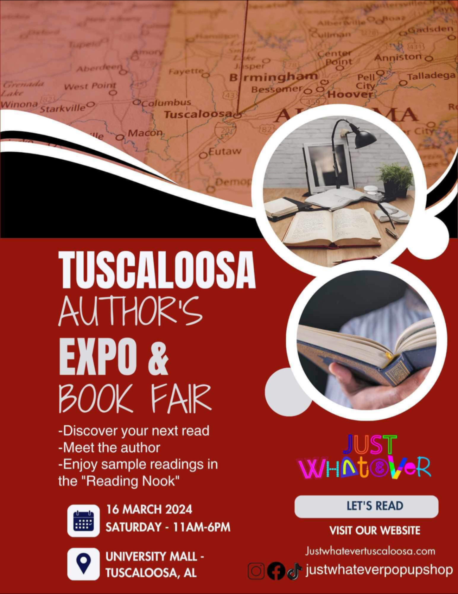 Tuscaloosa Author’s Expo and Book Fair